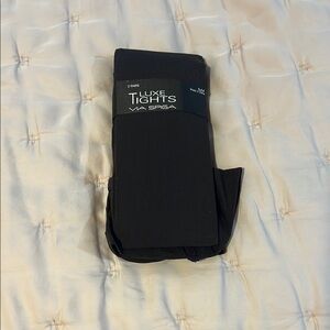 Via Spiga Women’s Tights- Two Pair Pack (Brown)